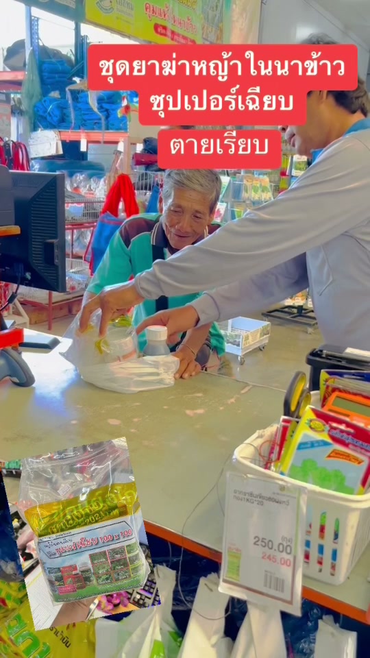 เฉียบๆ ยาฆ่าหญ้าในนาข้าว